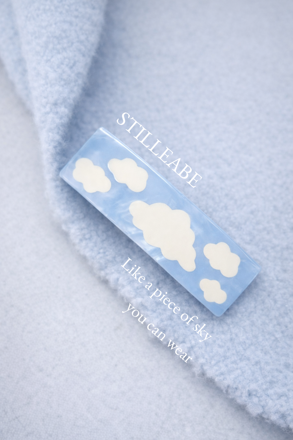 Cloud Hair Barrette